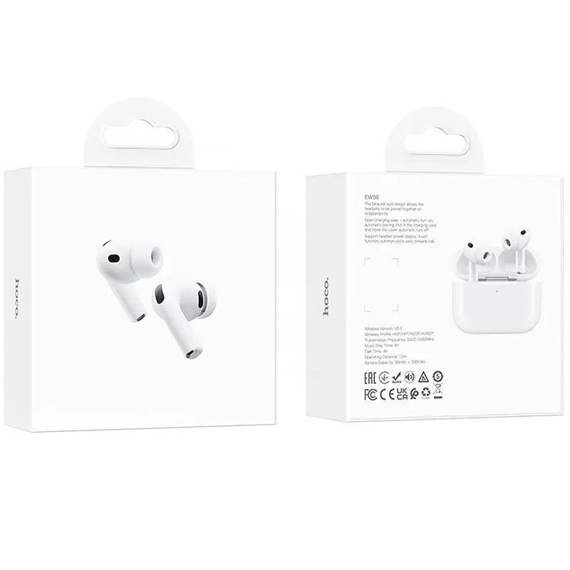 Бездротові TWS навушники Hoco EW96 White - фото 6