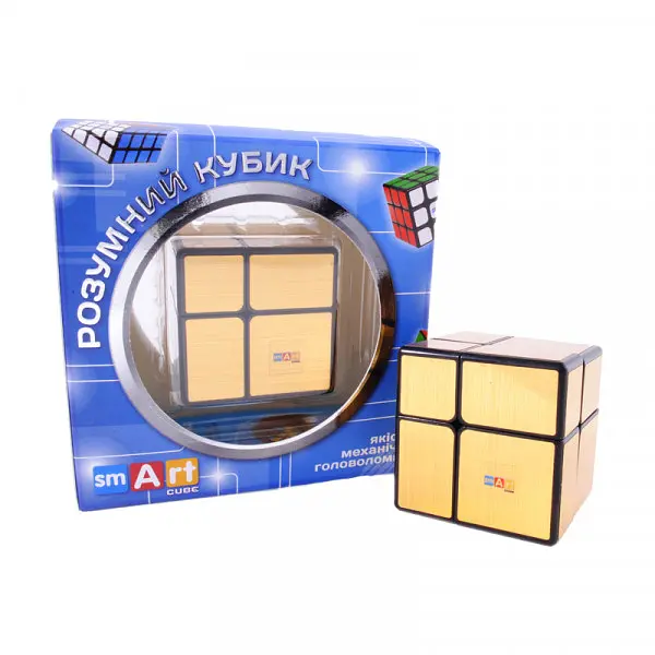 Дзеркальний Кубик 2х2 Smart Cube Mirror Golden 2x2x2 SC370 - фото 3