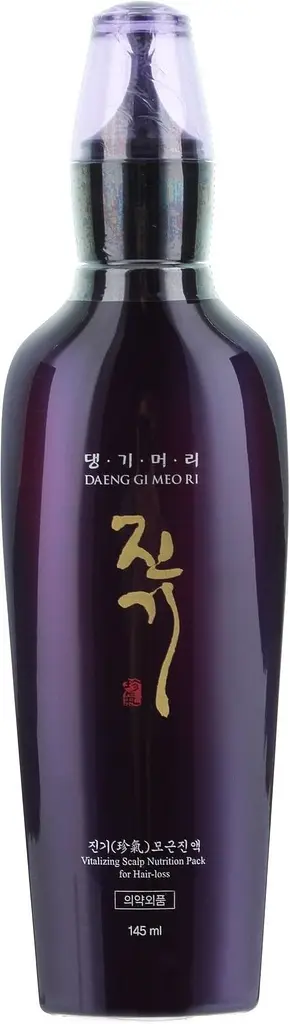 Набір: шампунь для волосся Daeng Gi Meo Ri Vitalizing Shampoo 300 мл + відновлювальний кондиціонер Daeng Gi Meo Ri Vitalizing Treatment 300 мл + емульсія для шкіри голови Daeng Gi Meo Ri Vitalizing Scalp Pack For Hair-Loss 145 мл - фото 4