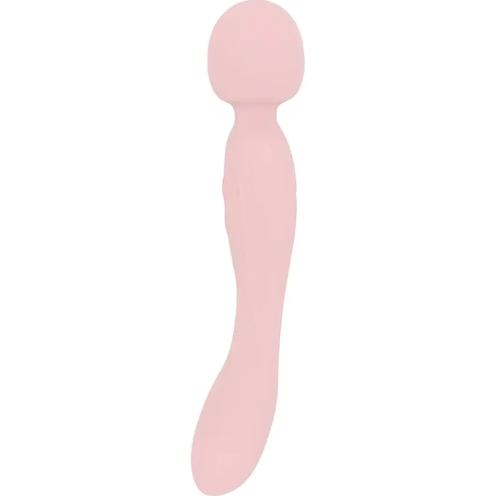 Вібратор Good Vibes Only Simi Double-Sided Wand Vibrator Soft Silicone Pink (SX3076) [152368] - фото 2