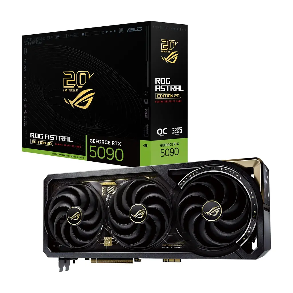 Відеокарта ASUS RTX 5090 32GB ROG Astral OC Edition 20 (ROG-ASTRAL-RTX5090-P32G-EDITION20) (GDDR7, 512 bit, PCI-E v5.0 x16) - фото 15