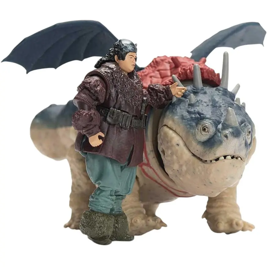 Набір Dragons Як приборкати дракона Гронкл Сарделька 18 см та вершник Рибоніг 7.5 см (SM66663/6074006) - фото 9
