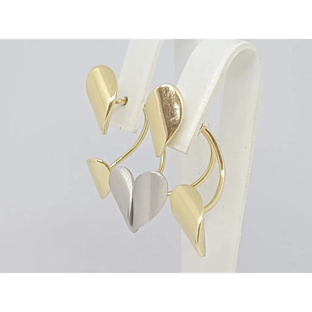 Золоті сережки Столична Ювелірна Фабрика. 104186Ж - фото 2