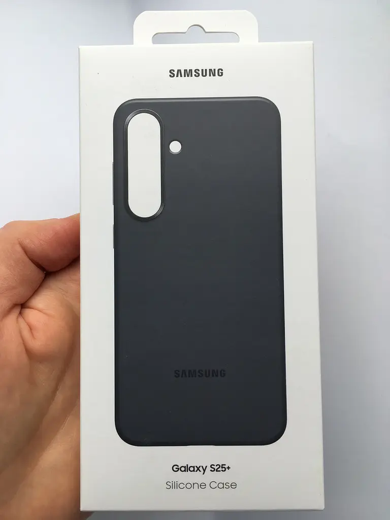 Оригінальний силіконовий чохол Samsung Silicone Case для Samsung Galaxy S25 Plus Black EF-PS936CBEGWW - фото 3