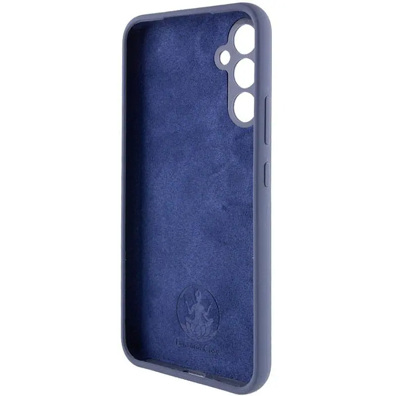 Чохол Silicone Cover Lakshmi Full Camera (AAA) with Logo для Samsung Galaxy S25+ Темно-синій / Midnight blue - фото 4
