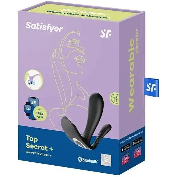 Подвійний смарт-вібратор у трусики Satisfyer Top Secret+ - фото 3