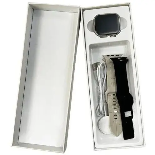 Смарт-часы HK 9 mini IP67 Grey - фото 3