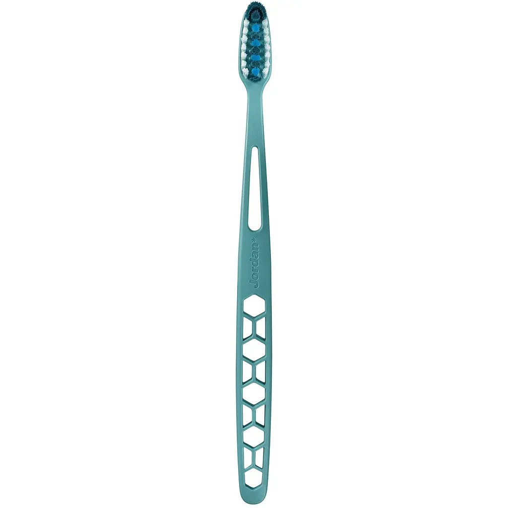 Зубная щетка Jordan Ultralite средней жесткости синяя - фото 2