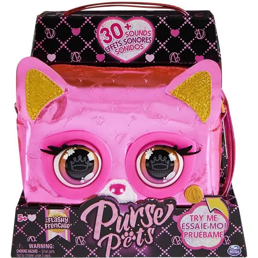 Інтерактивна сумочка Spin Master Purse Pets Френчі (SM26700/8239) - фото 6