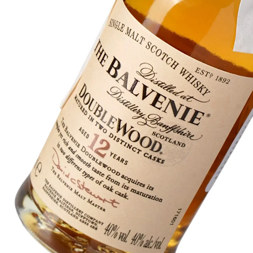 Віскі Balvenie 12 Year Old Doublewood Single Malt Scotch Whisky, 40%, 0,05 л - фото 6