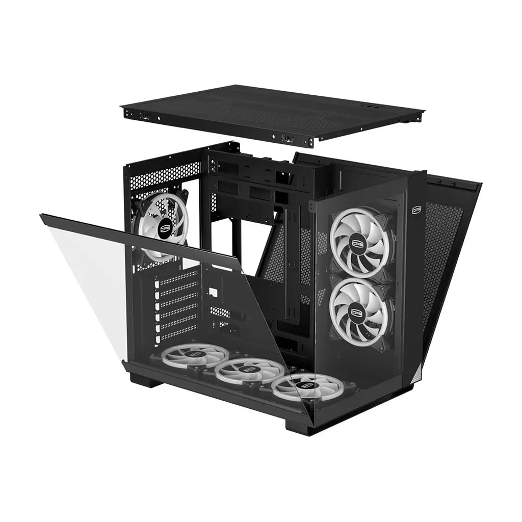 Корпус для ПК PcCooler C3 T500 ARGB BK - фото 7