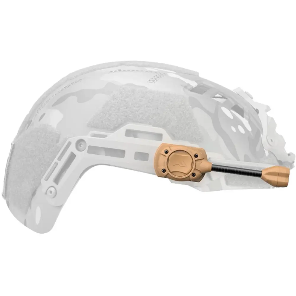 Фонарь на шлем Princeton Tec Switch RGB / White 10 lm Tan - фото 5