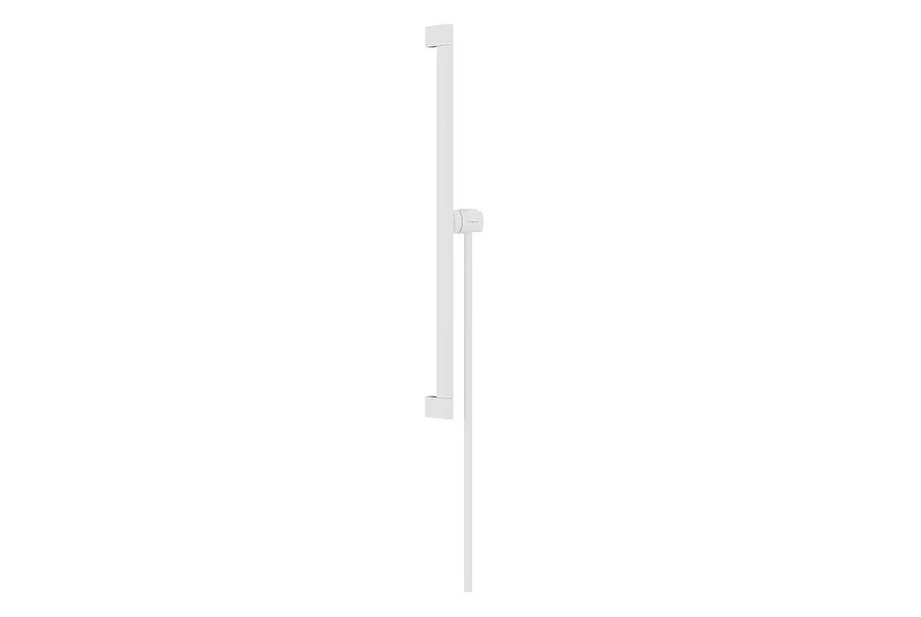 Душова штанга Hansgrohe Unica Puro E 65 см зі шлангом matt white 24404700
