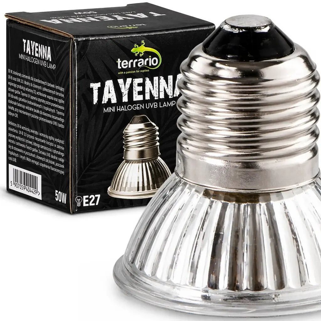 Лампа для тераріуму Terrario Tayenna 50W UVB 3.0 E27 для тропічних рептилій та амфібій - фото 5