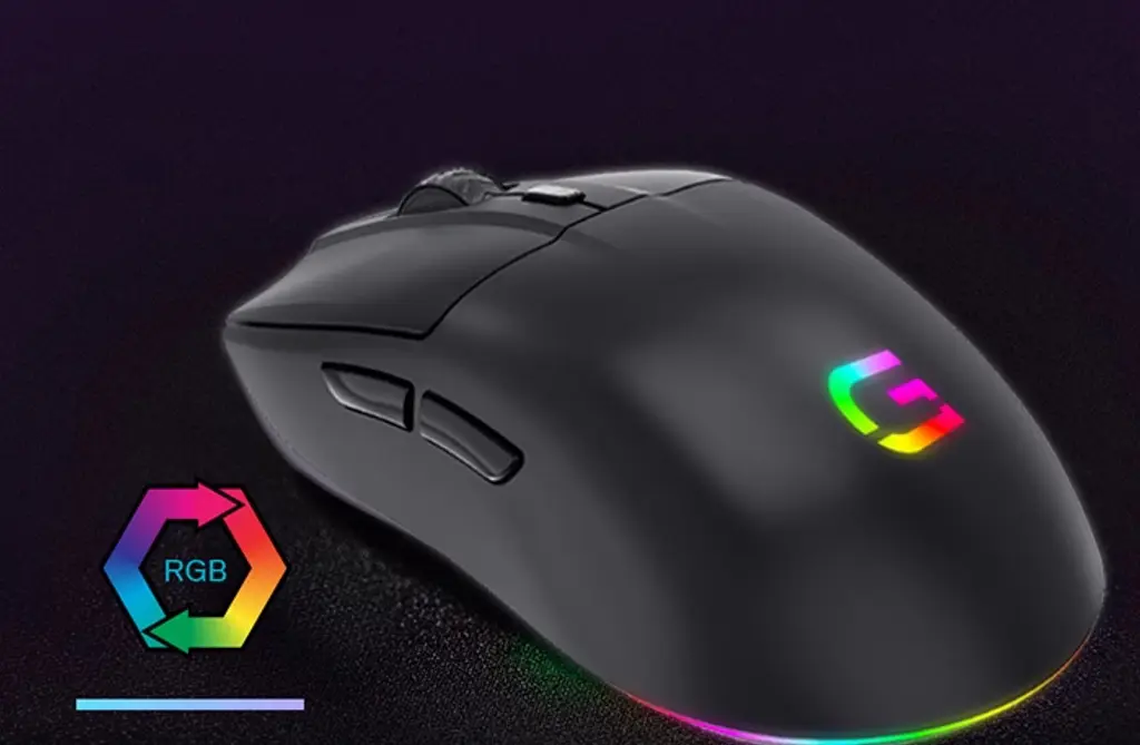 Бездротова ігрова миша Dell GM332D Pro (5000 DPI, RGB, Type-C) Wireless - фото 2