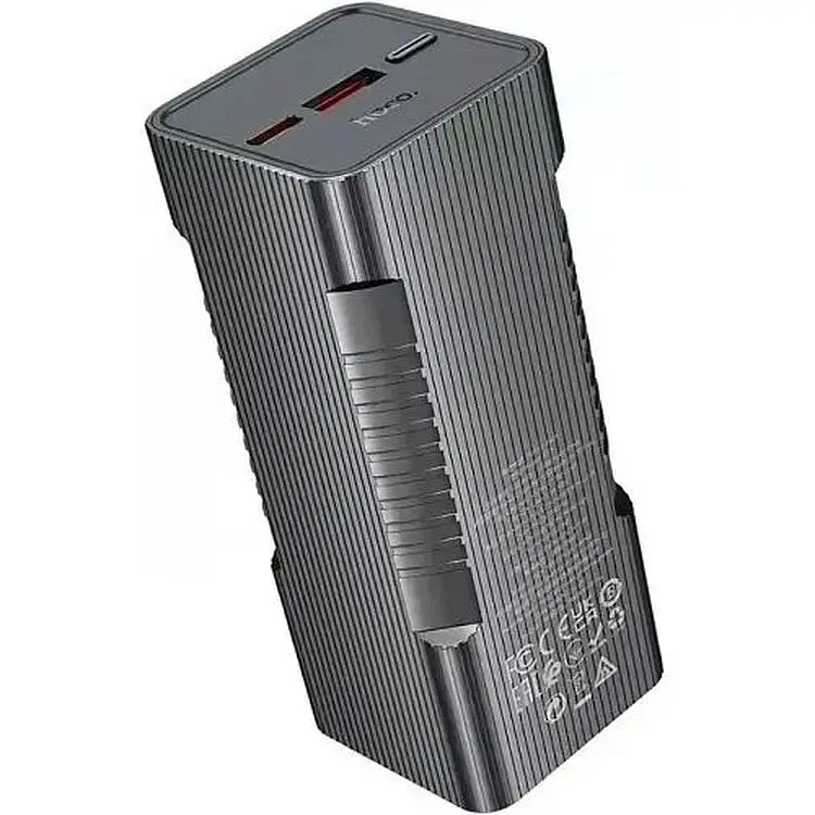 Портативна батарея Hoco Q15 Flashlight 22.5W 10000 mAh Black - фото 3