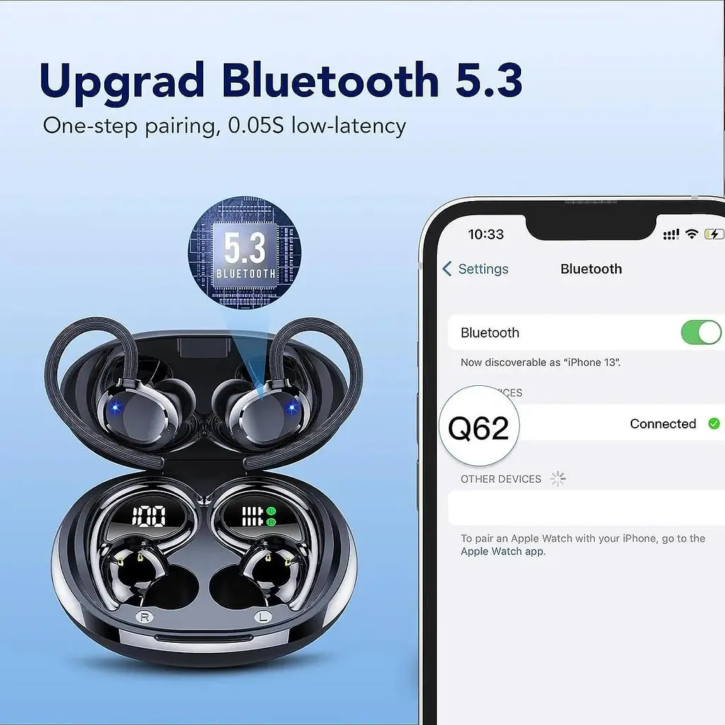 Бездротові навушники QXQ Bluetooth - фото 6