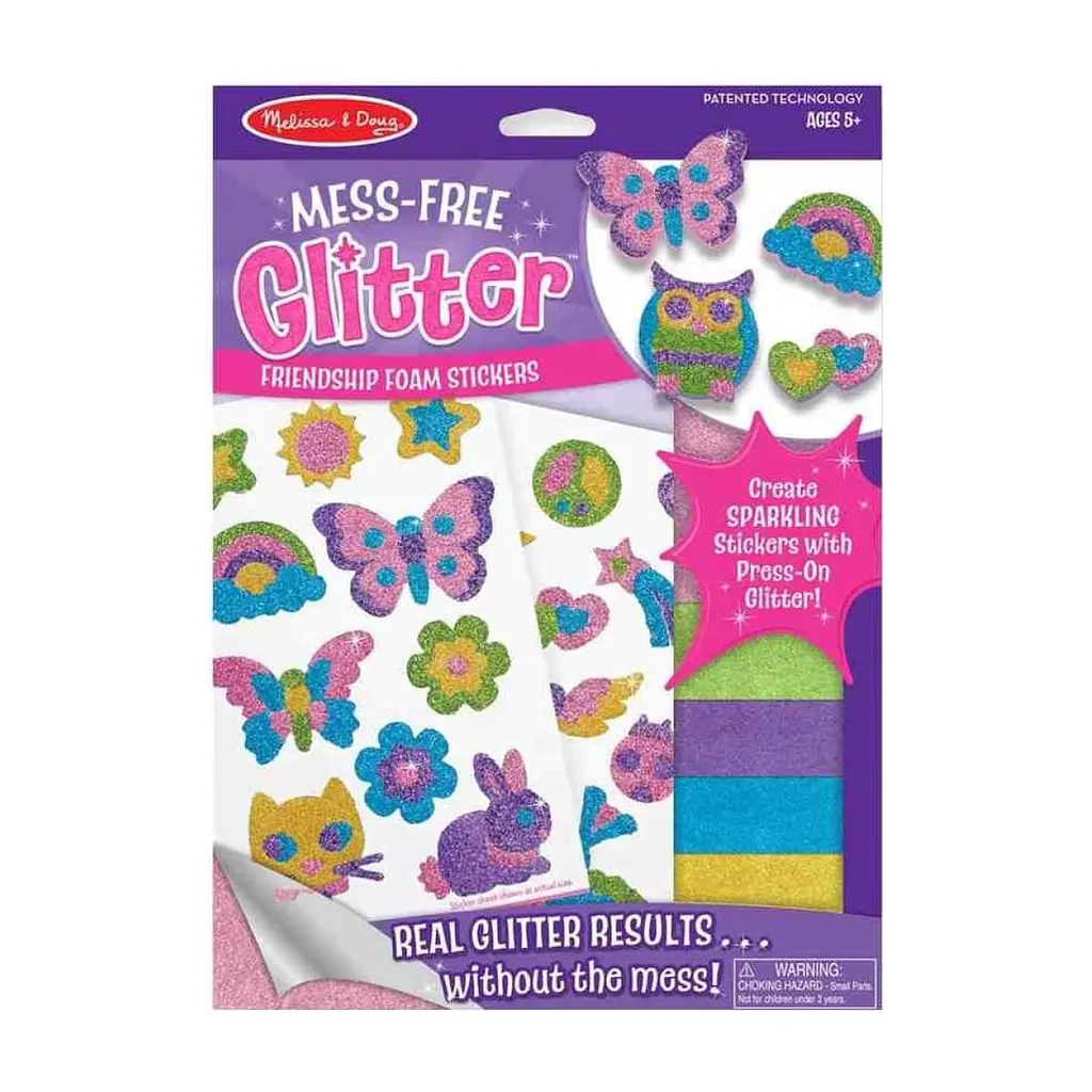 Набір для творчості Melissa & Doug Блискучі наліпки Дружба (MD19500)