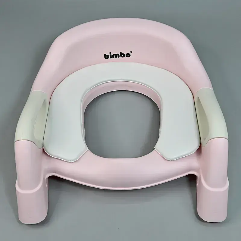 Дитяче сидіння на унітаз зі сходами Bimbo 31×34×11 см - фото 3