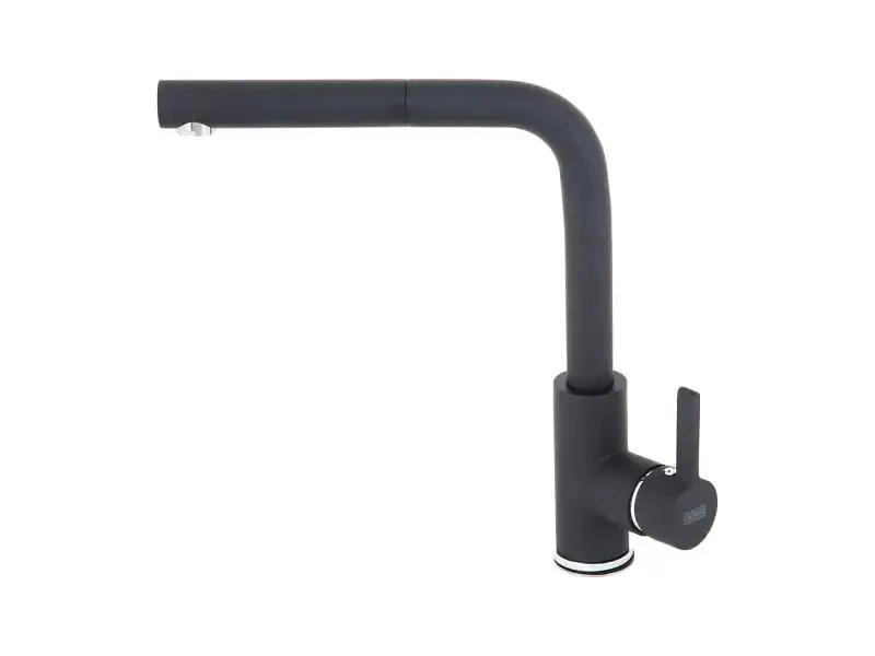 Смеситель для кухонной мойки Elleci Shell Plus Nero 40 - фото 2