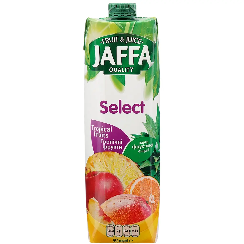 Нектар Jaffa мультифруктовий 0.95 л - фото 2
