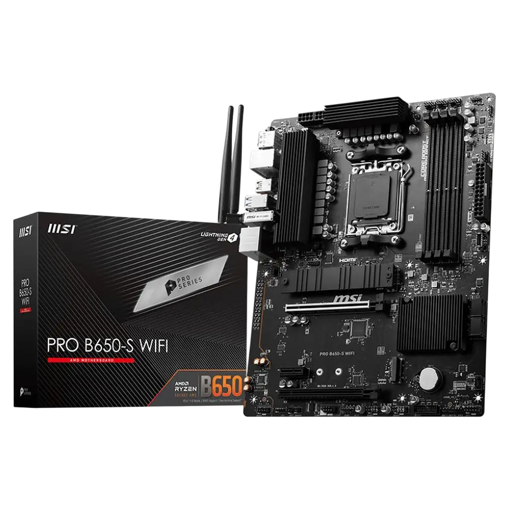 Материнская плата MSI B650 PRO Wi-Fi Socket AM5 (PRO B650 WIFI) - фото 5