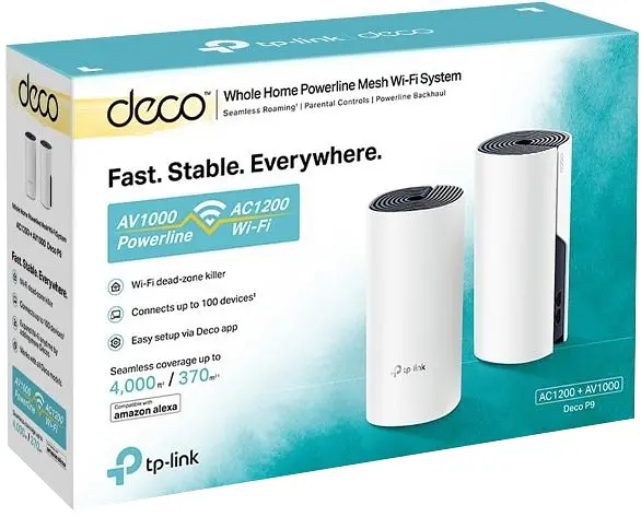 Маршрутизатор TP-Link Deco P9 2-pack - фото 3