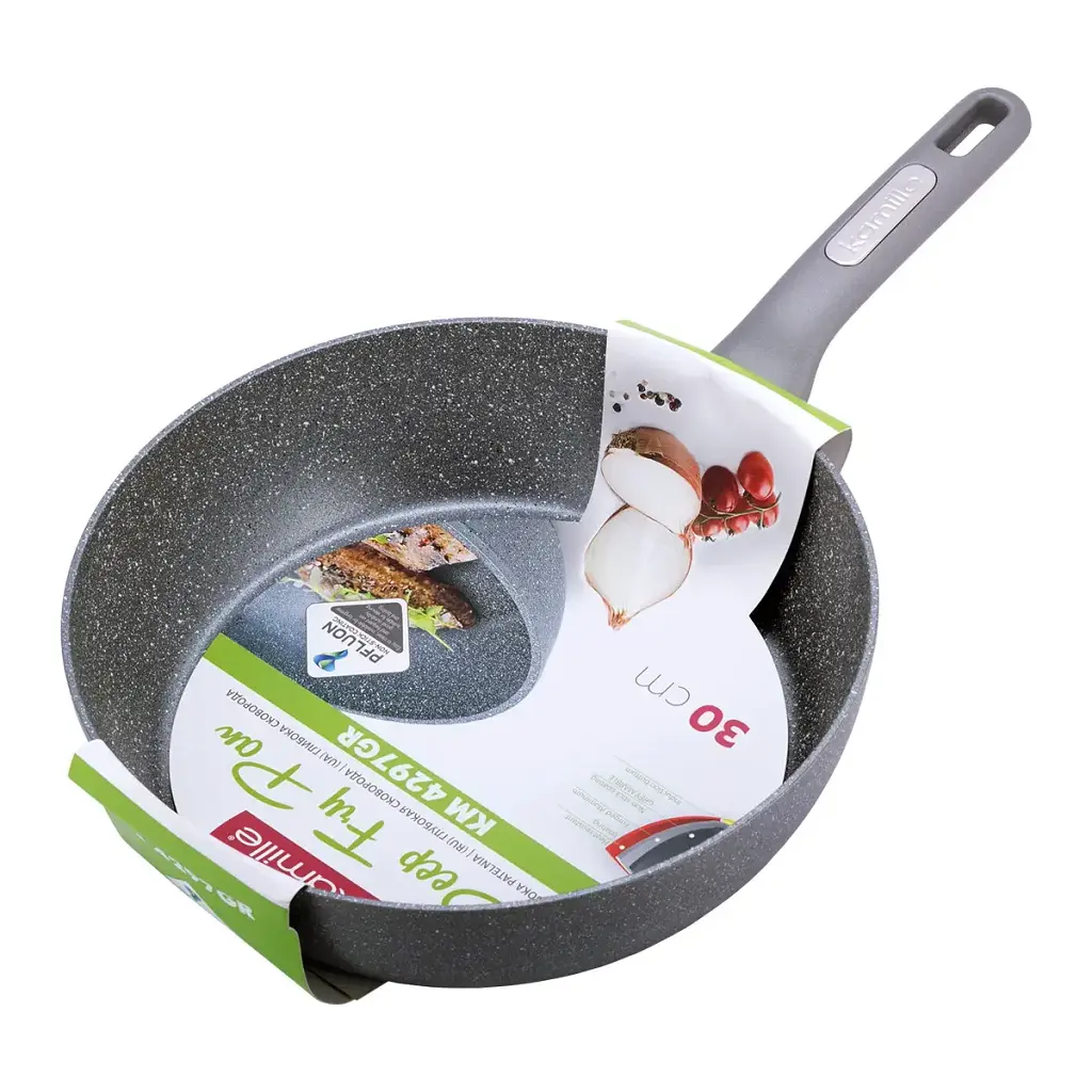 Сковорода WOK Kamille KM-4297GR 30 см - фото 6