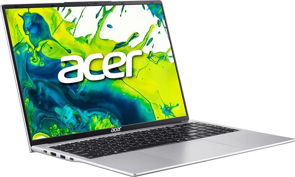 Ноутбук Acer Aspire Lite AL16-54P (16 WUXGA IPS, Intel Core 5 120U, 16 GB, 512 SSD, UMA, DOS) Silver (NX.DK6EU.002) - фото 2