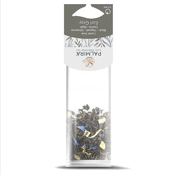 Чорний чай з бергамотом Palmira "Сірий Граф" (Earl Gray) - 10 шт. ДЛЯ ЗАВАРНИКА 40 грамів