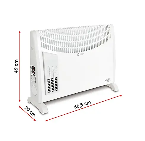 Конвекторный обогреватель Adler AD 7705 - фото 4