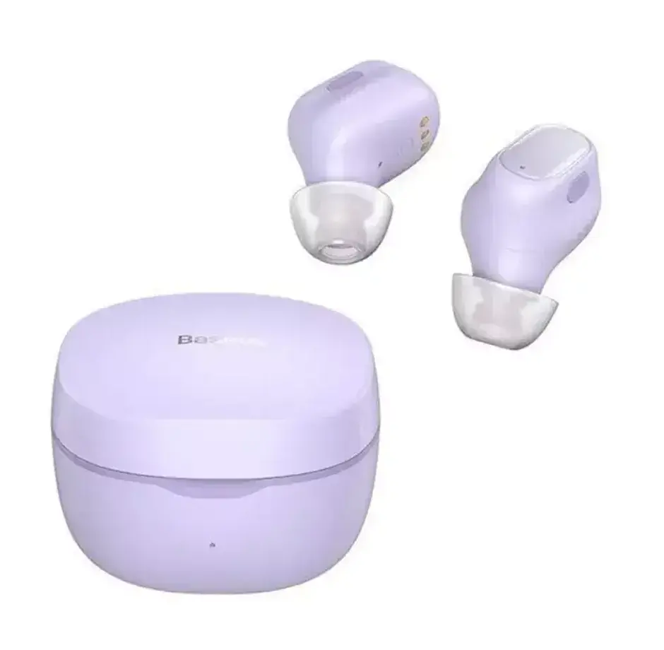 Навушники Baseus бездротові Bowie WM01 True Wireless Earphones Purple - фото 3