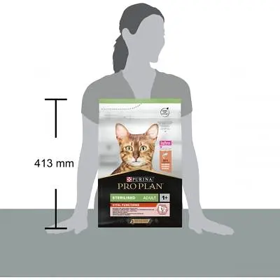 Сухий корм для кішок Purina Pro Plan Sterilised з лососем 3 кг (7613036517454) - фото 4