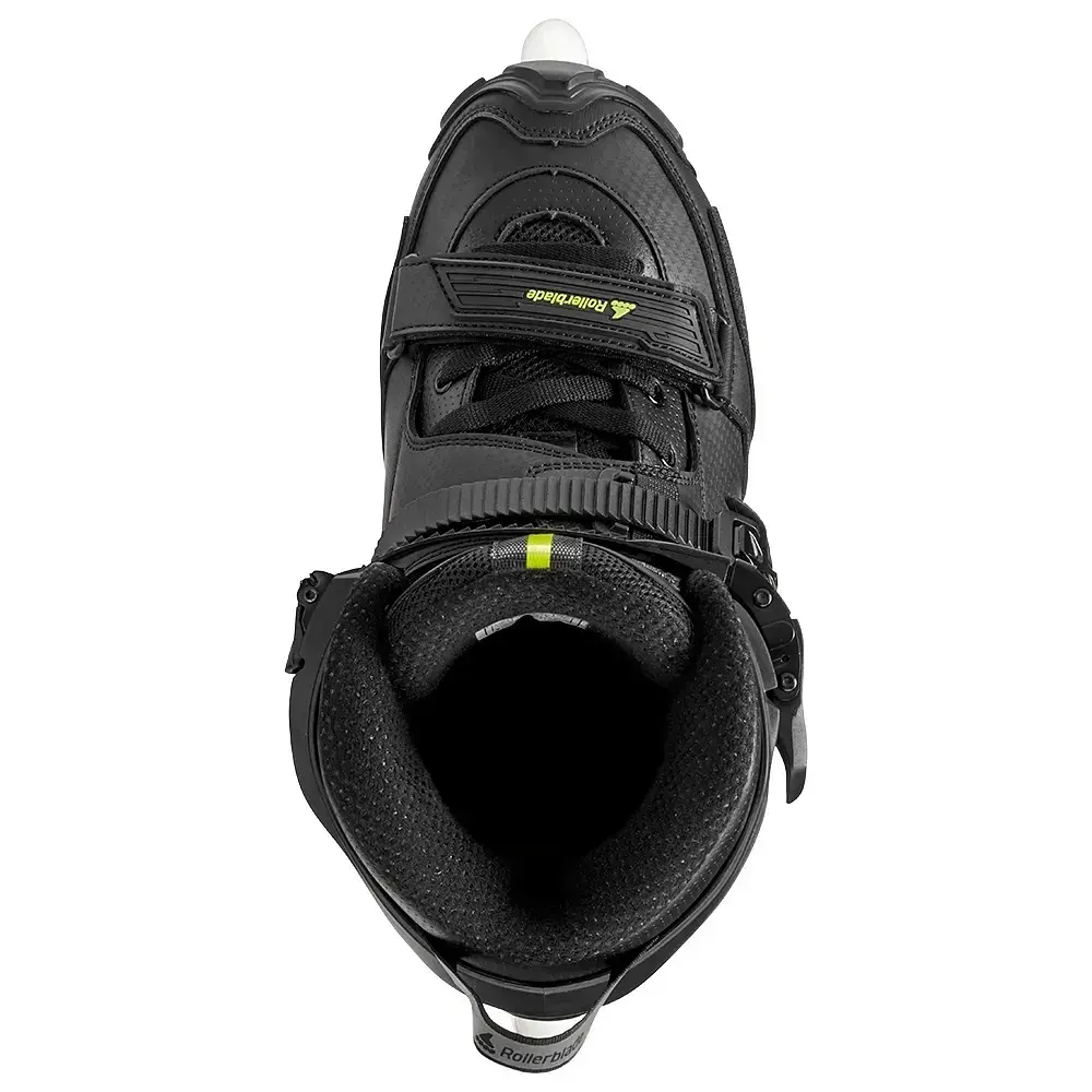 Ролики Rollerblade Crossfire LX 45 Чорний-Салатовий - фото 5