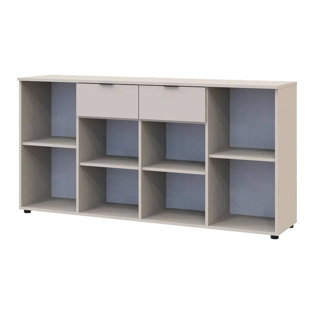 Комод Doros Рон 7 4 фасада 2 ящика Кашемир 160х38х81 см (41516049) - фото 7