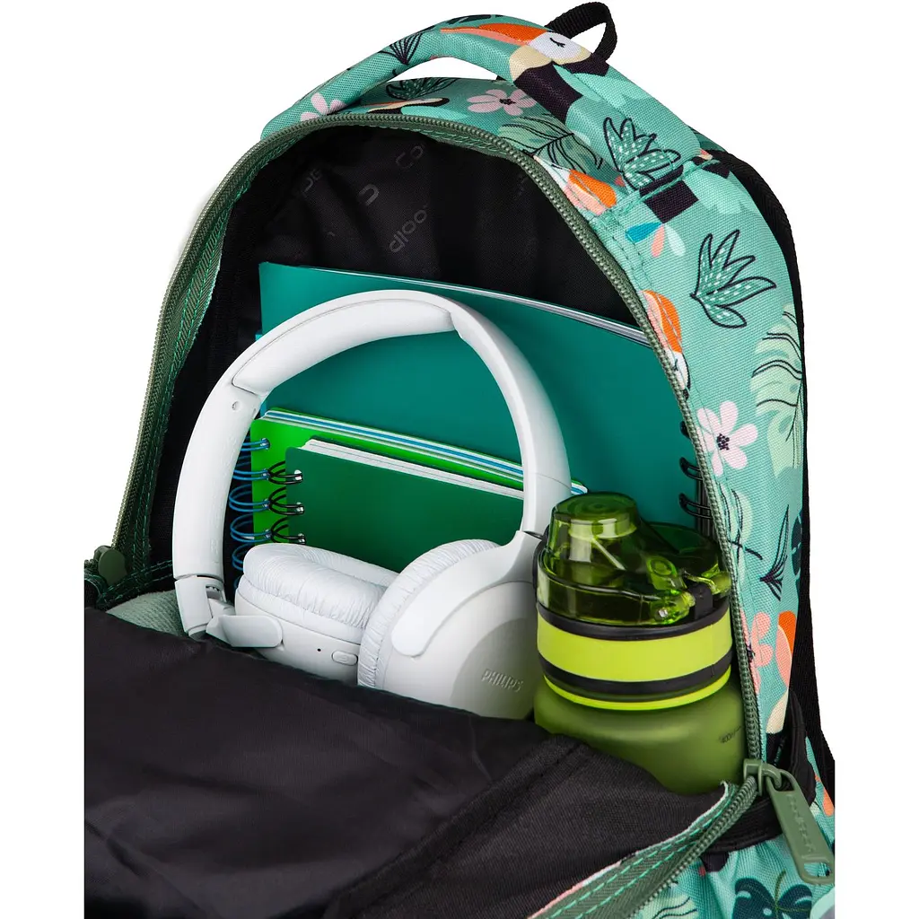 Рюкзак CoolPack Joy S Toucans, 21 л, 39х28х17 см (F048662) - фото 6