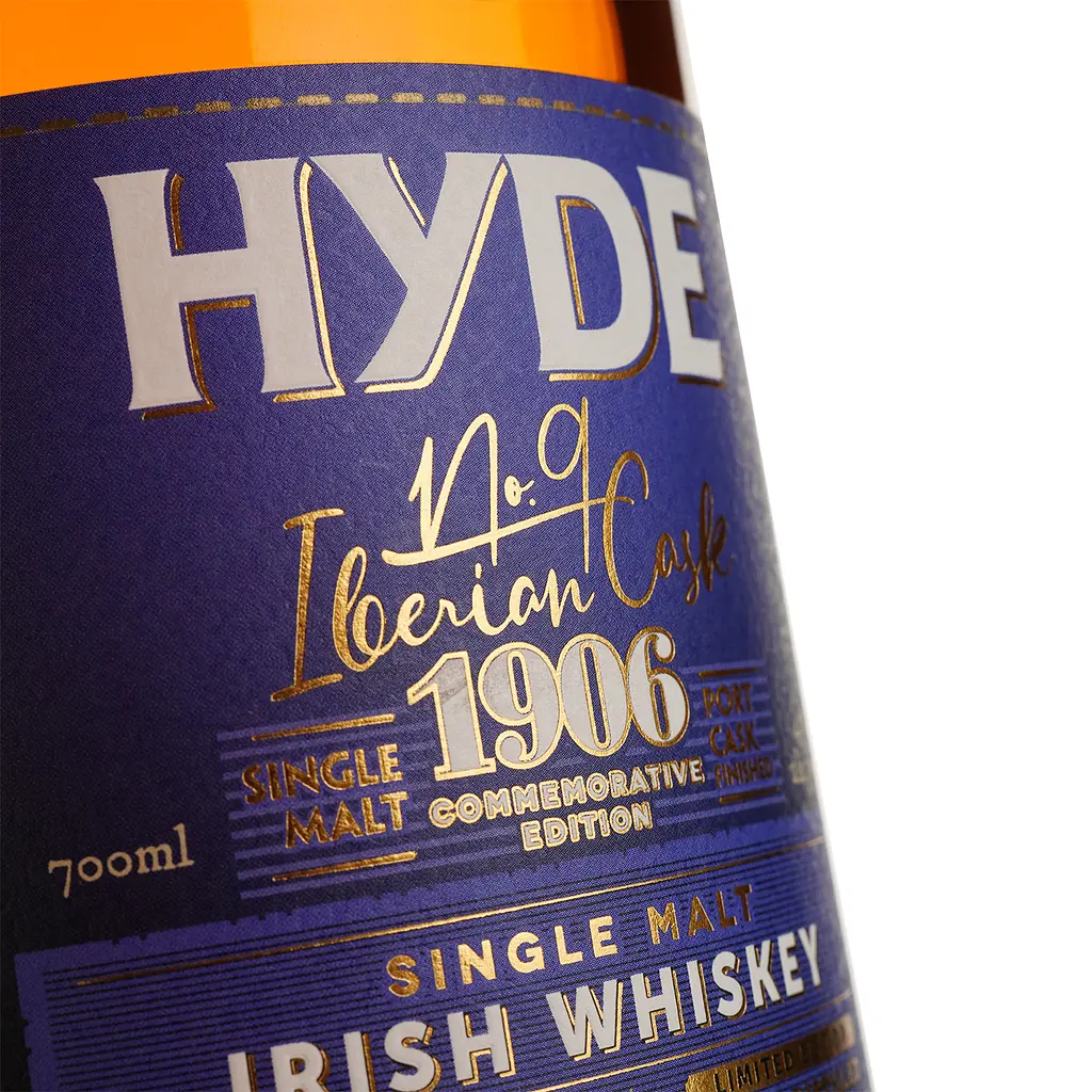 Віскі Hyde №9 Iberian Cask 1906 Single Malt Irish Whisky, 43%, 0,7 л - фото 4