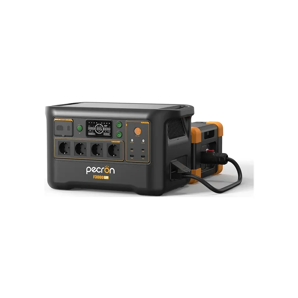 Зарядна станція Pecron F3000LFP 3600W 3072Wh (F3000LFP) - фото 3