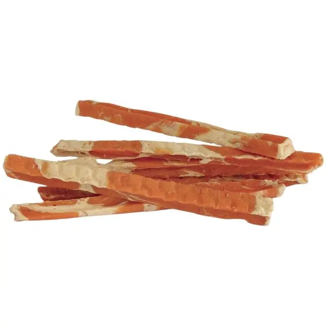 Снек для собак Camon стрипсы с курицей, щепой и говяжьей кожей 100 г  - фото 2