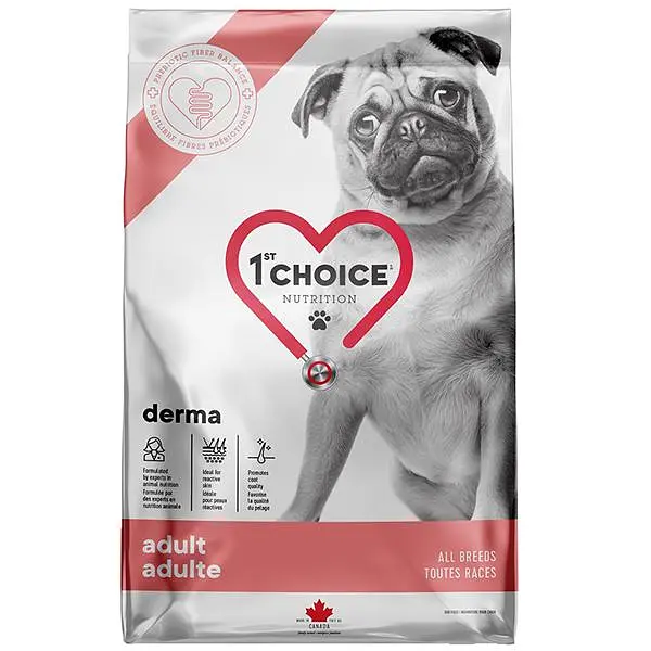 Сухий дієтичний корм 1st Choice Adult Derma Фест Чойс Дерма для собак, Лосось 2 кг (ФЧСВД2)