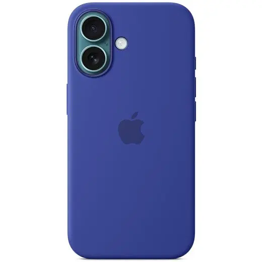 Силиконовый чехол CasePro Silicone Case with MagSafe Ultramarine для iPhone 16 - фото 4