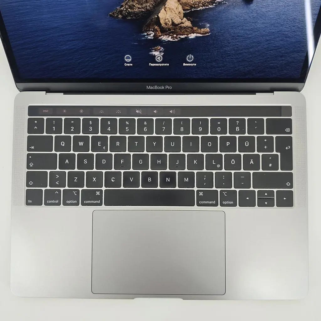 Ноутбук Apple MacBook Pro 13" A1989 (C02ZT237LVDL) (i5-8279U/16/256SSD) - Class A- - фото 5
