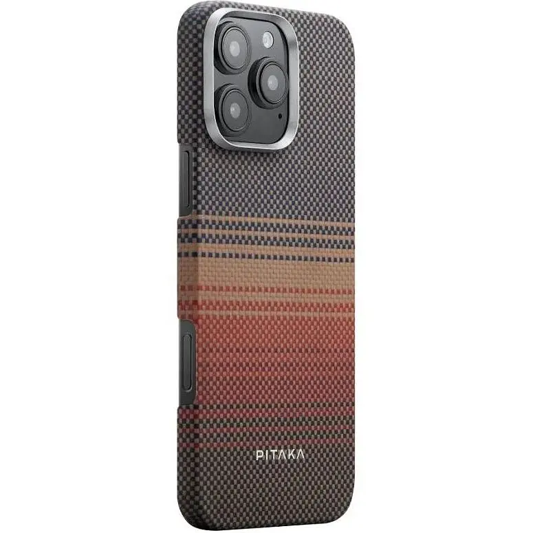 Чехол-накладка Pitaka Tactile Woven Case Sunset для iPhone 16 Pro (KI1601SU) - фото 2