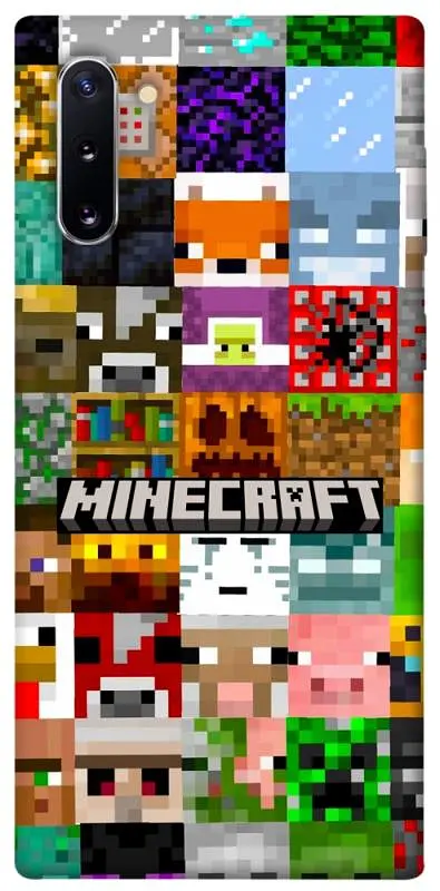 Чохол Demsky Minecraft collage для Samsung Galaxy Note 10