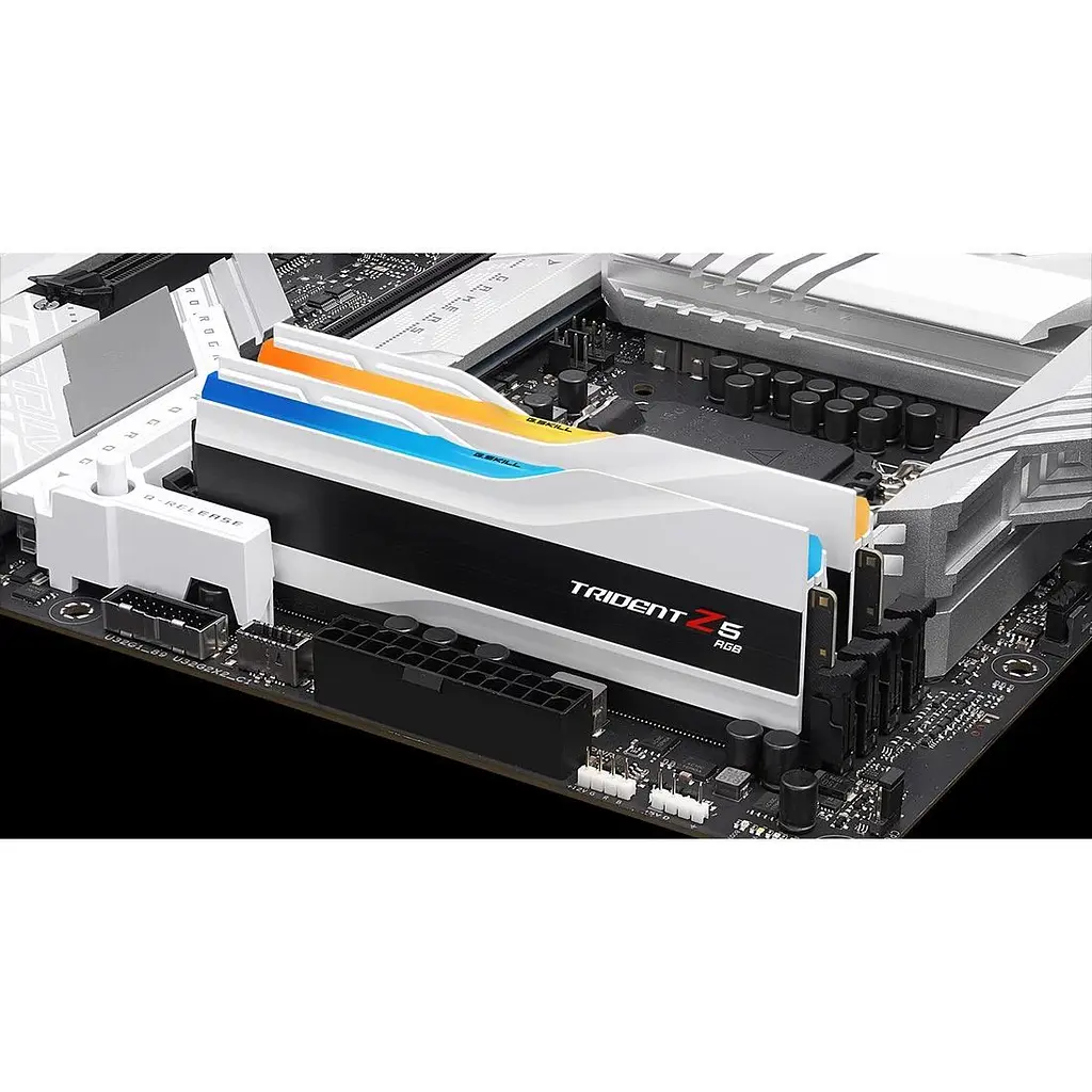Модуль пам'яті DDR5 G.Skill Trident Z5 RGB 2x16GB 7200MHz White (F5-7200J3445G16GX2-TZ5RW) [148669] - фото 7