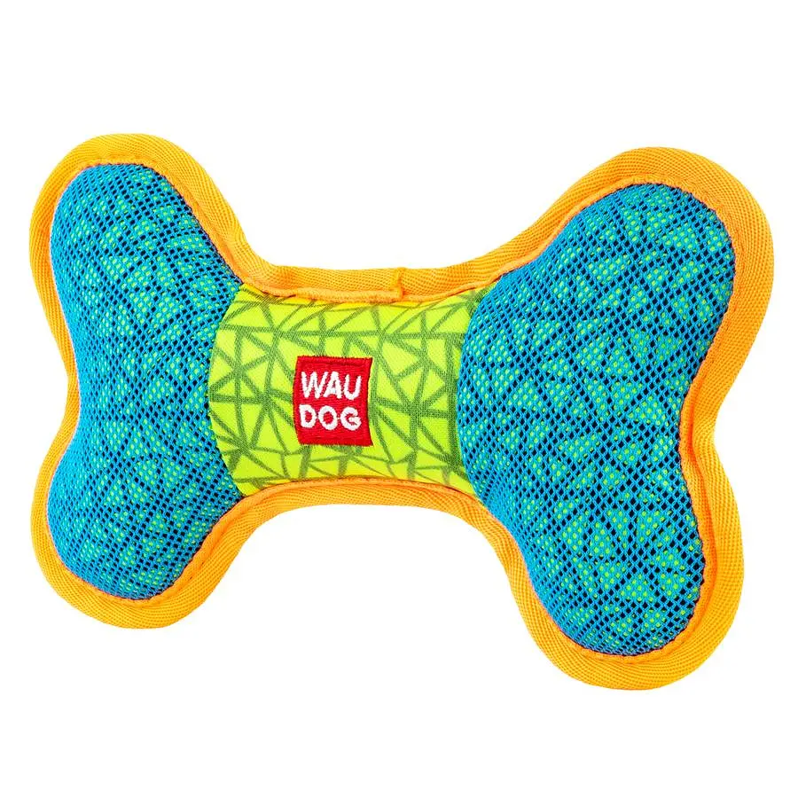 Игрушка для собак Waudog Fun Кость Ш 20 см Д 12 см голубая - фото 2