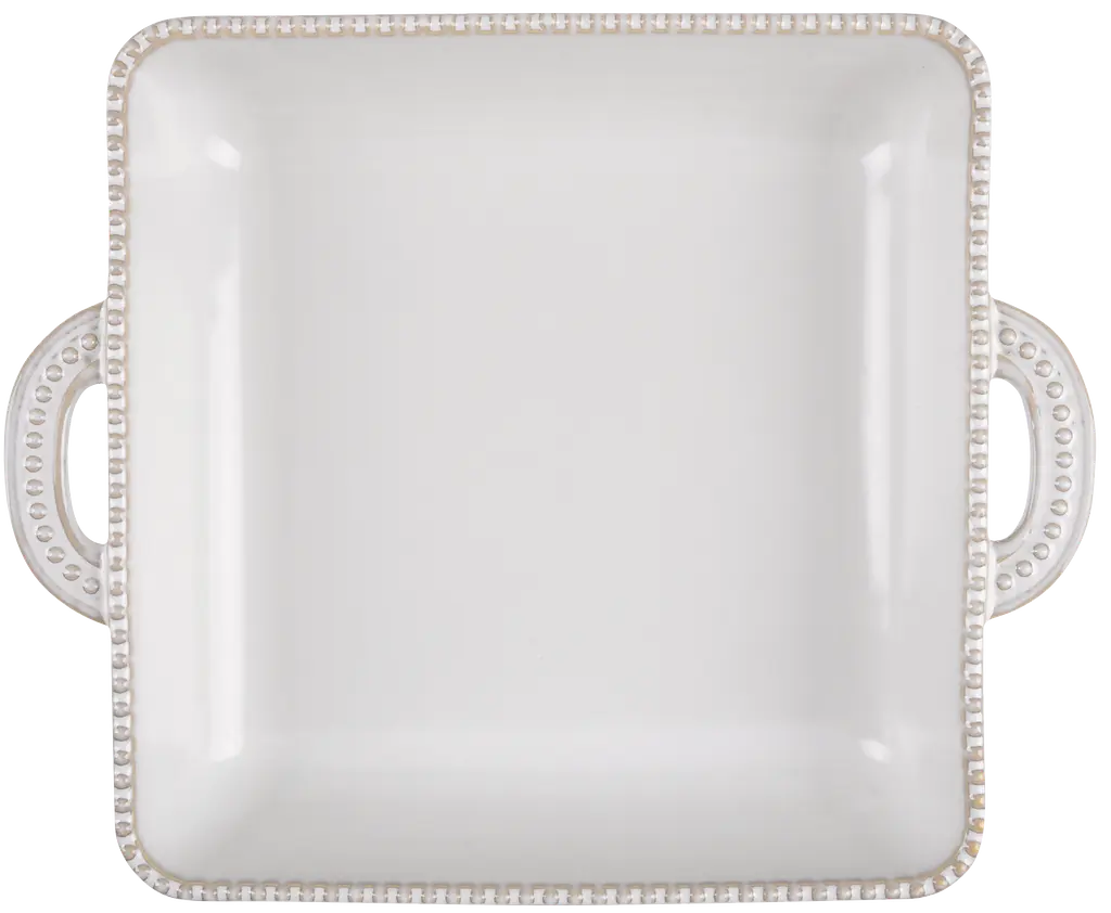 Форма Limited Edition Allegra Biege квадратная каменная керамика 31.5x26x6 см (GJH011-31-2-129) - фото 3