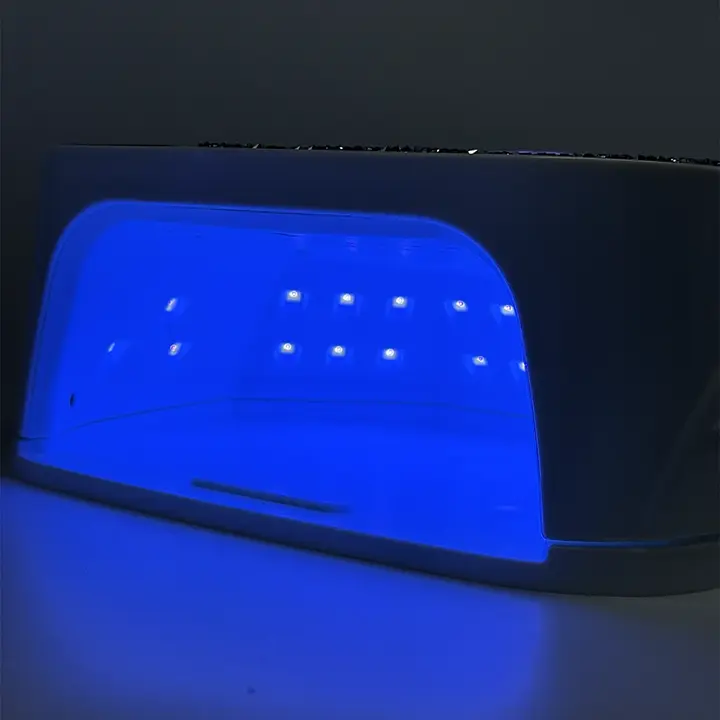 Лампа для манікюру і педикюру акумуляторна Master Professional SUN S80 UV/LED дисплей 108 Вт Білий - фото 6