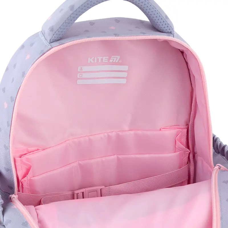 Рюкзак Kite Education 763S Pixel Love Серый (K26-763S-1) - фото 12