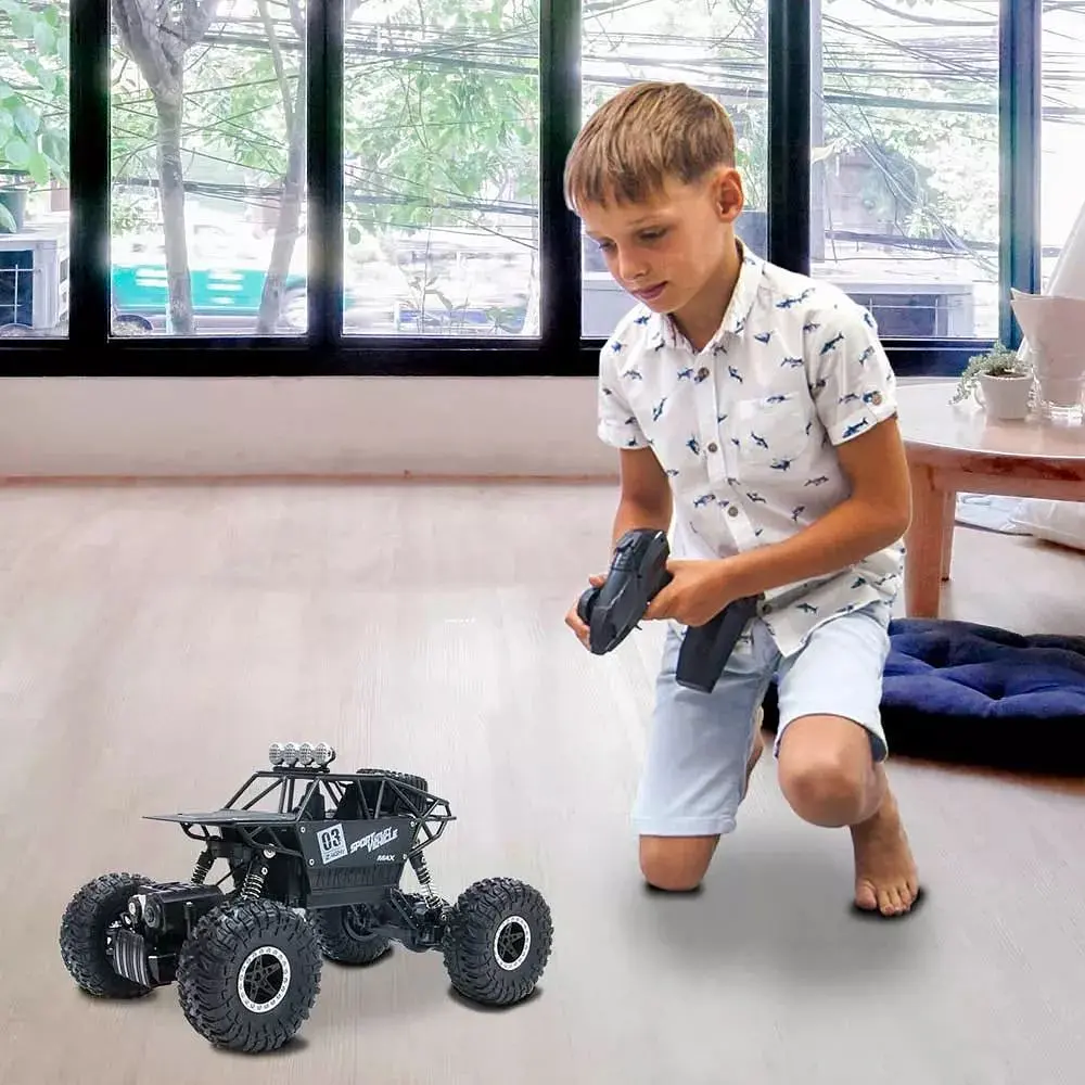 Автомобиль на радиоуправлении Sulong Toys Off-Road Crawler Max Speed черный (SL-112RHMBl) - фото 6